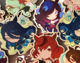 2.5" Umamusume Wood Keychain