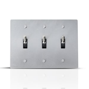Stainless Steel Toggle Switch Plate