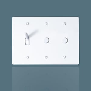Toggle Dimmer Combo Switch Plate
