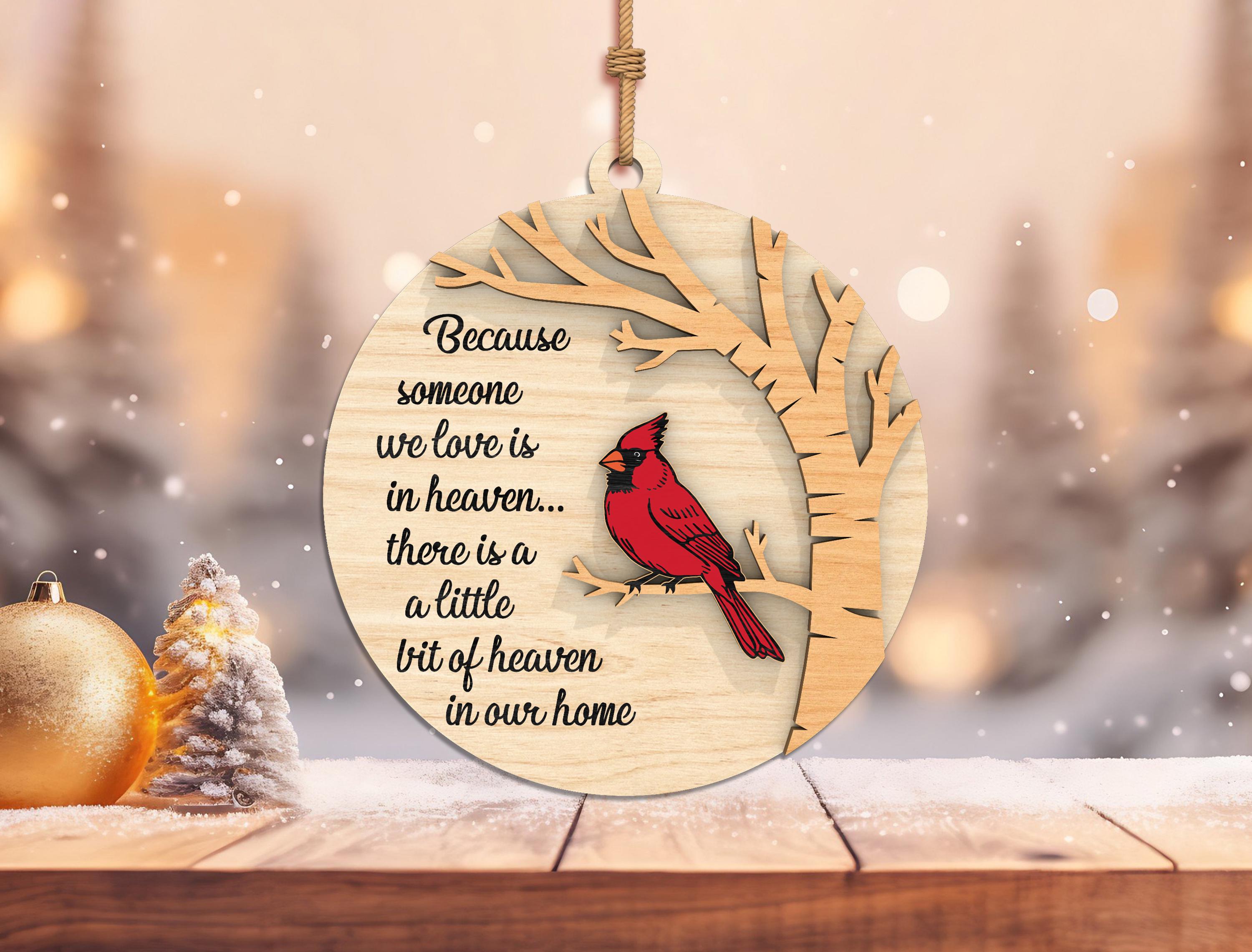 Ganz Ornamento Natale Cardinale Fratello Special 3D - 11 Cm - 3