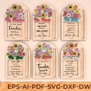 Personalisierter Haftnotizblock Halter svg, Sticky Note Inhaber Vorlage svg, Laserschnitt, Laserschnittprojekte, Notizblockhalter, Post-it-Holde