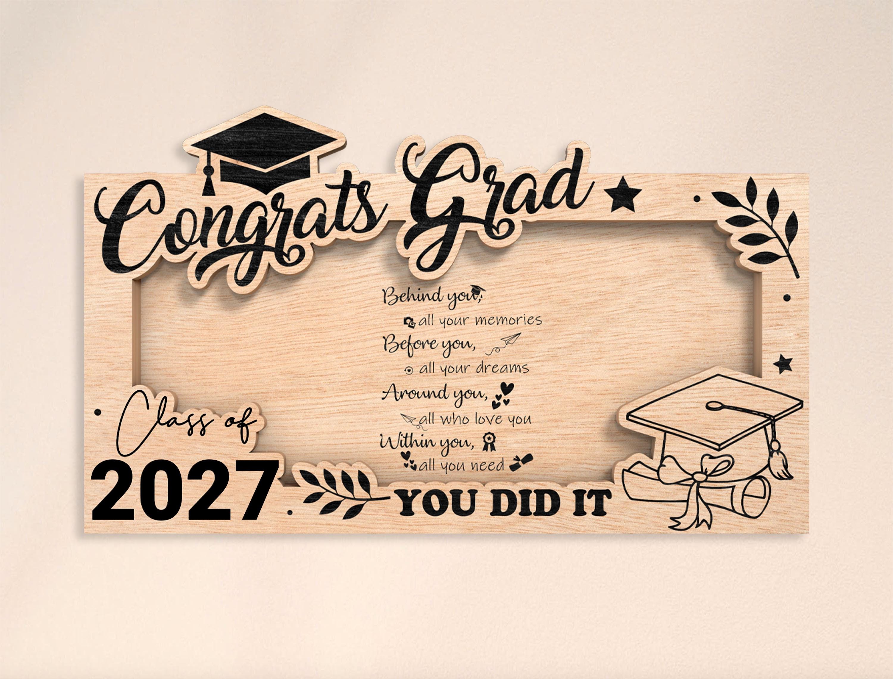 Graduation Money Holder SVG Bundle: Class of 2025 Gift (digital File ...