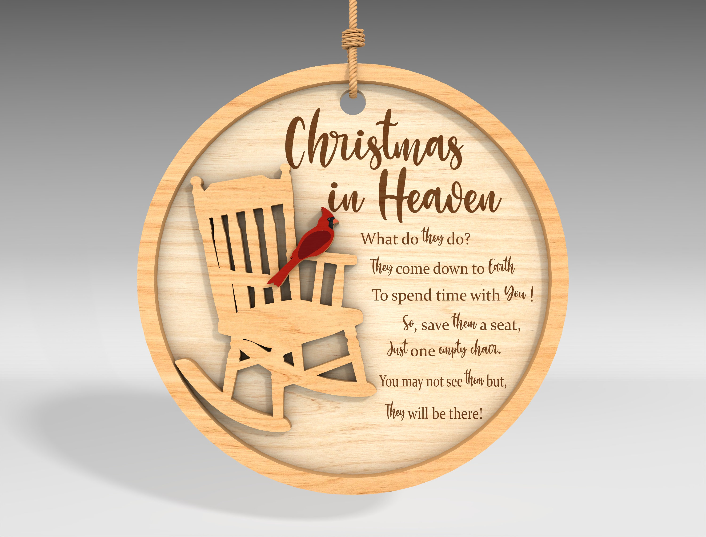 Christmas Ornament Svg, Cardinal Ornament Svg ,Memorial Ornament Svg, Red Cardinal Christmas Ornament Svg, Digital SVG Files