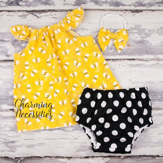 bumble bee outfit baby girl