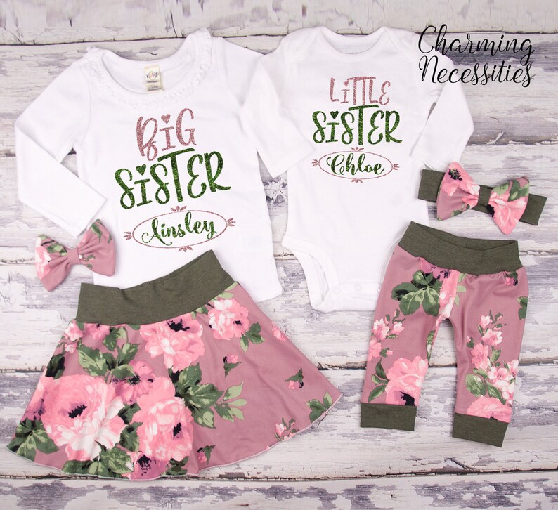 big sister little sister coming home outfits