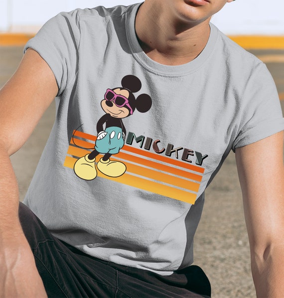 Mickey Mouse Wearing Glasses Shirt 