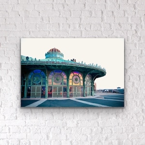 Sunset Reflections at Asbury Park Carousel - Photography Print