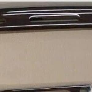 Molduras de madera para ventana arqueada del Mercedes W108 en ébano Makassar