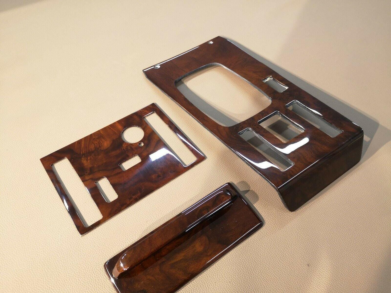 Handmade Root Wood Dashboard Trim Set – Mercedes-Benz R107 / C107 – LHD, Germany