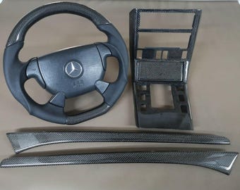 メルセデスベンツ ウッドステアリングホイール R129 R170 Slk W208