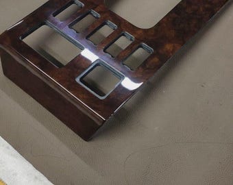 Handmade Rootwood Shift Console Panel For Mercedes W107 R107 - 1 NEW Center Shifter Trim