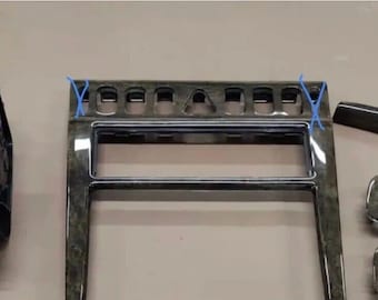 Mercedes w210 climate panel console center birdeye mapple