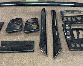 Mercedes w208 clk wood trim set black birdeye