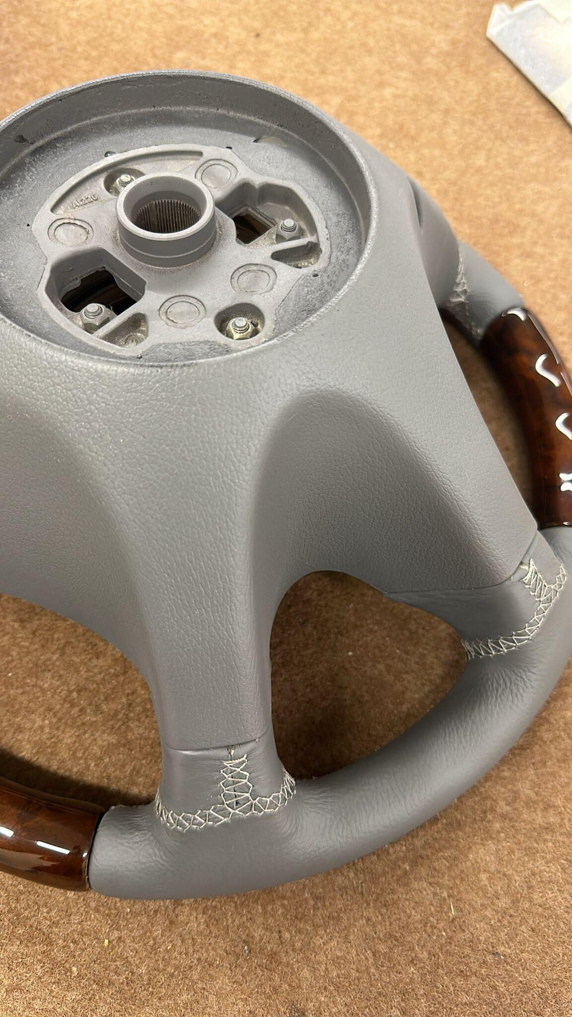 Mercedes R129 Facelift Sl Wood Steering Wheel Orion Gray - Etsy