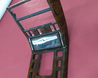 Mercedes r129 wood trim center console burled walnut burlwood