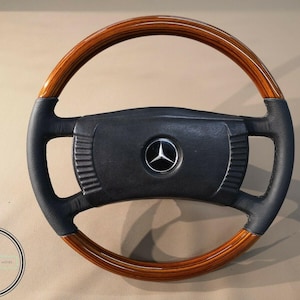 メルセデス　ベンツ　w123 w124 w126 ウッド　35cm ナルディ Mercedes Wood Steering Wheel Early R107 W123 W116 W115 W114 W108