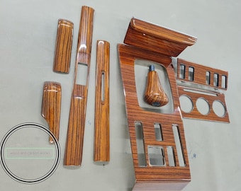 Mercedes w123 holzleisten set für w123 armaturenbrett c123 zebrano