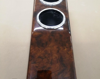 For mercedes w124 cup holder  burled walnut similar w124 cassette box
