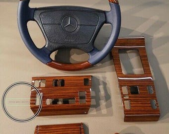 89-96 Mercedes Wood Trim Set S124 C124 W124 Zebrano 300ce 300td - Etsy