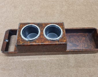 Mercedes benz w113 wood cup holder with tray