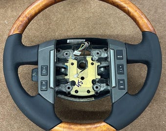 Range rover sport wood steering wheel