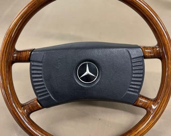 メルセデス フルウッドステアリングホイール 初期型 R107 W123 W116