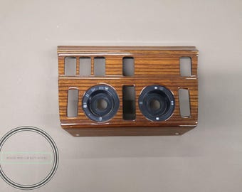 Mercedes w124 climate panel zebrano ac climate control wood panel