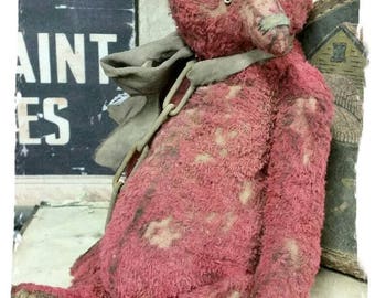 PATTERN ONLY - Vintage Style Mohair Teddy Bear doll PDF sewing pattern artist Whendi's Bears