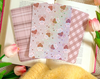 The Teddy Collection - Cardstock Holographic and Matte Insert, Original Illustration. Kindle and Kobo.