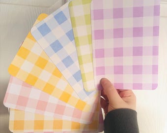 Pastel Picnic - Cardstock Matte Insert, Original Illustration for kindles.