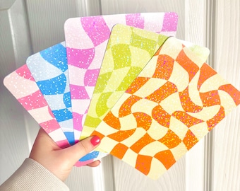 Warped Collection ~ Cardstock Holographic Insert, Original Illustration for kindles.