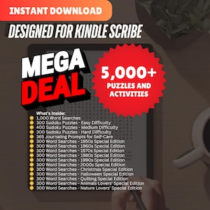 Mega Deal Download ALL Kindle Scribe Products