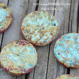 Essential oil pottery bead