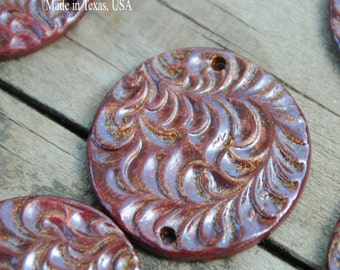 Essential Oil Diffuser Pendant Bead for Aromatherapy in Copper Brown