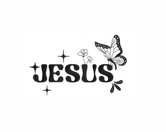 Jesus Machine Embroidery Design. 4 Sizes. Religious Embroidery Design.Digital Embroidery. Instant Download.