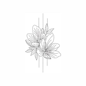 Lotus Stickdatei für die Maschine. 7 Größen. Blumen Stickdatei. Digitaler Download. Sofort Download.