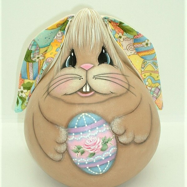 Hand Painted Rabbit Etsy