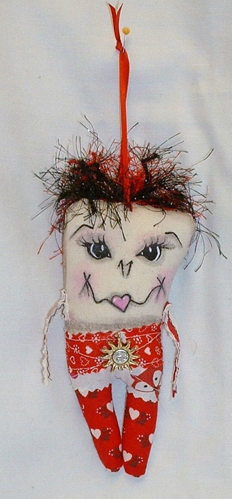 Mini Valentine Monster Zombie Doll V-12 afbeelding 1