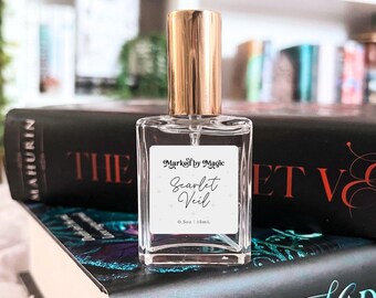 Scarlet Veil Perfume | Fantasy Romance, Rose, Pomegranate, Wine (15mL)