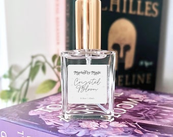 Crystal Bloom Handmade Perfume | Bookish Gift | Floral Perfume | Fantasy Romance | Jasmine Eau de Parfum