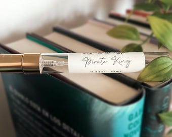 Pirate King Handmade Hoodie Spray | Bookish Fragrance | Fantasy Romance | Book Lover Gift | Amber Cologne