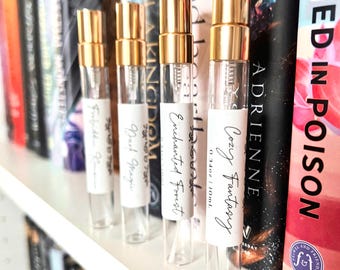 Fantasy Romance Handmade Perfume Set | Bookish Perfume | Romantasy | Book Lover Gift | Eau de Parfum