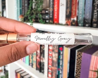 Morally Gray Handmade Hoodie Spray | Bookish Fragrance | Fantasy Romance | Book Lover Gift | Sandalwood Cologne