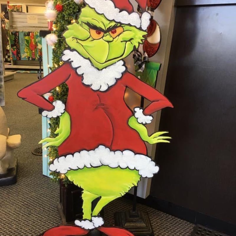 Grinch Full Body Clipart Etsy
