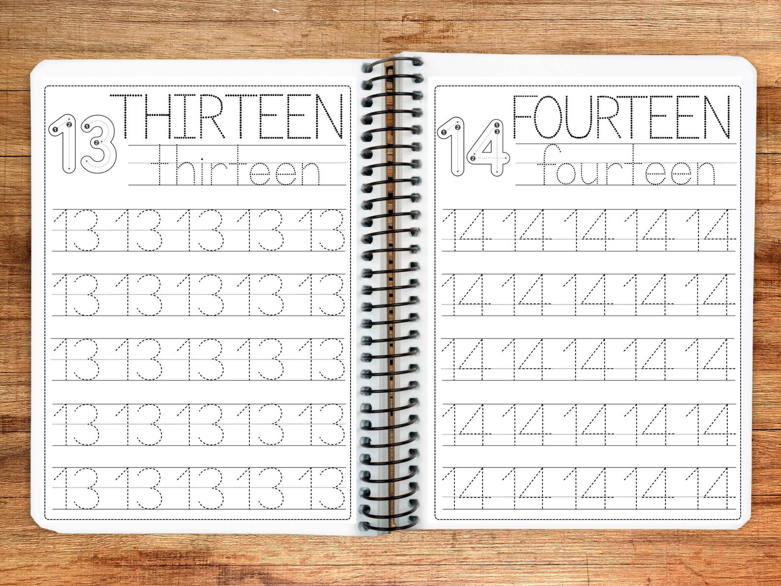 Number Alphabet Tracing Worksheets, ABC Pre Handwriting Practice, 0-20 ...