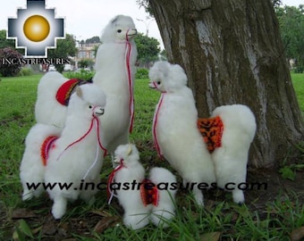 Alpaca Stuffed Plushies Llama Family - FREE SHIPPING Worldwide