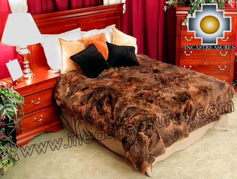 100 Baby Alpaca Fur Bedspread Suri Large FREE SHIPPING Etsy