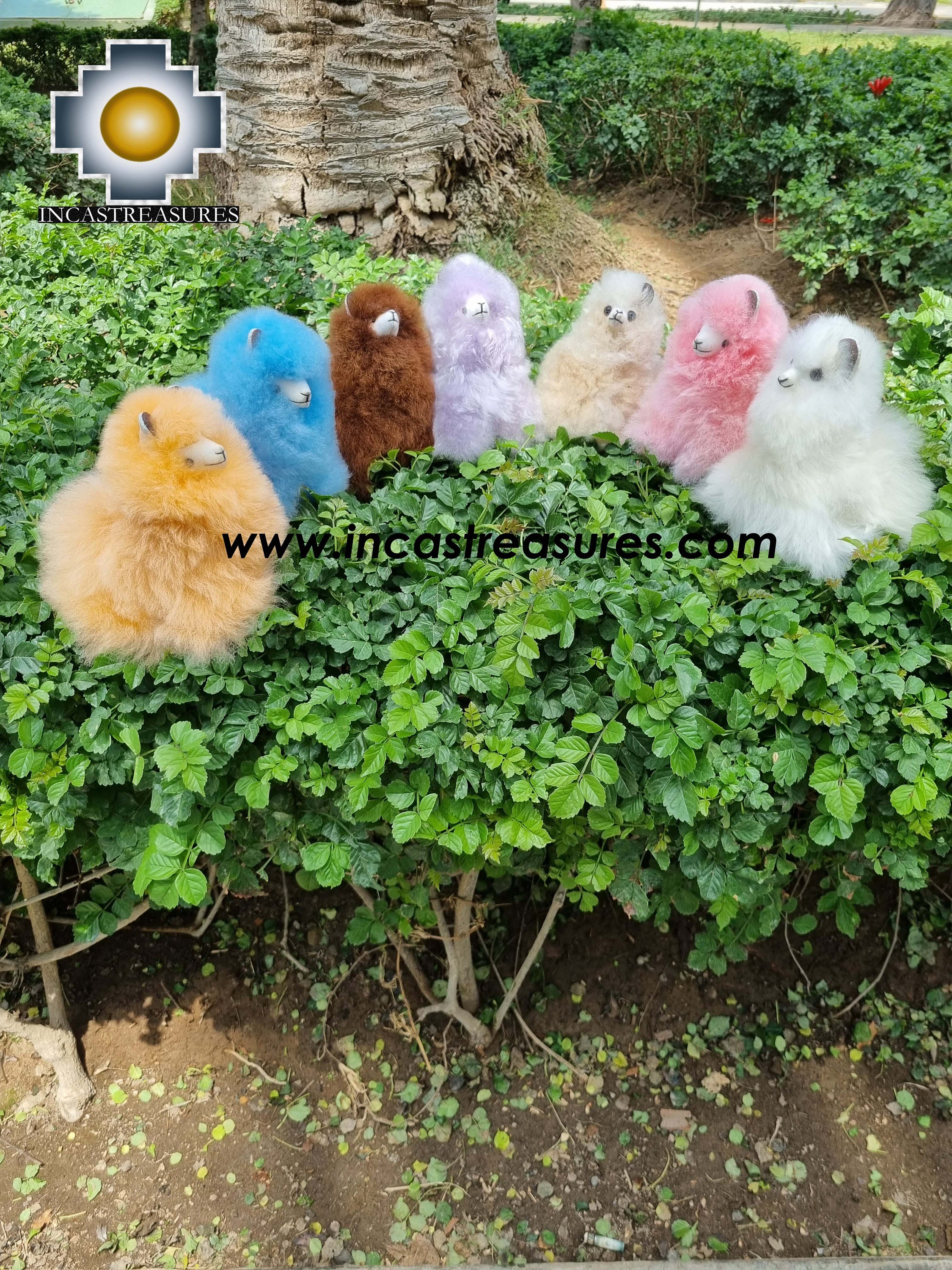 100% Baby Alpaca Plush Llama Luz 6" inch (Free Shipping Worldwide)