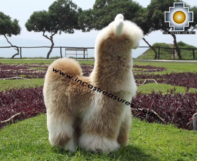 large stuffed llama