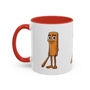 Whimsical Coffee Mug with Playful Tung Tung Sahur Italian Brainrot, Funny Gift for Coffee Lovers, Hot Beverage Lover&#39;s Mug